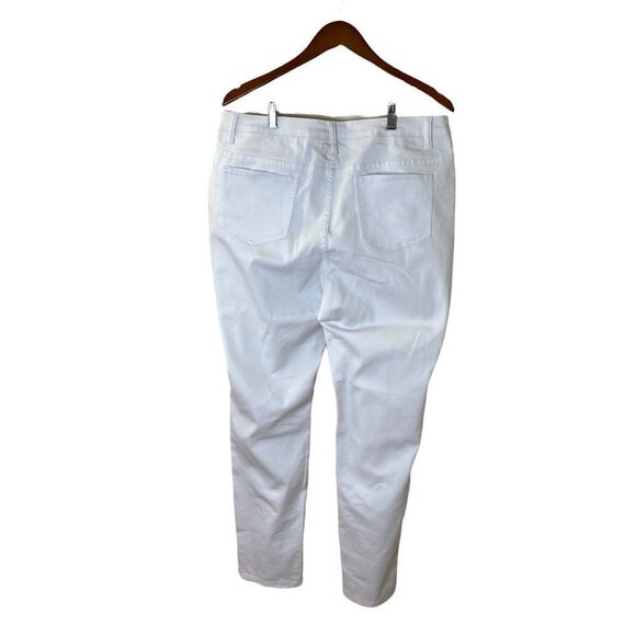 Ashley Stewart Hawaiian Floral Tropical Print Jeans Sz 16 - Picture 6 of 9